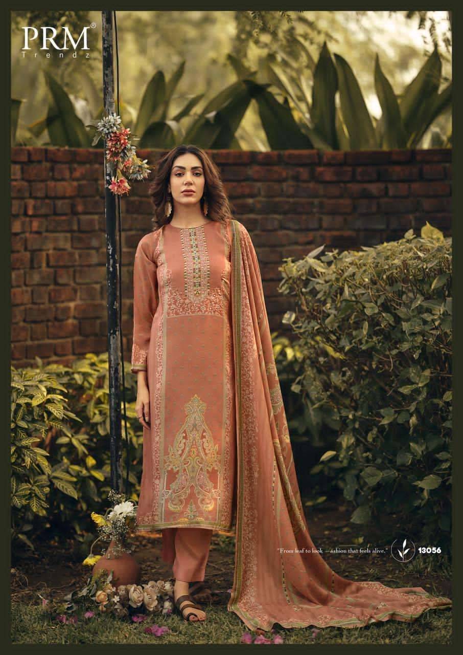 JULIETTE By PRM TRENDZ 13051 To 13056 Series Stylish Beautiful Colourful PURE BEMBERG SILK Dresses At Wholesale Price